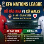 Nhận định bóng đá Bồ Đào Nha vs Xứ Wales lúc 01h45 ngày 25/9 giải UEFA Nations League.